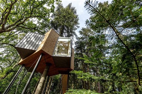 lvtag trtophotel|Lovtag architect designed treetop cabins in rural Denmark